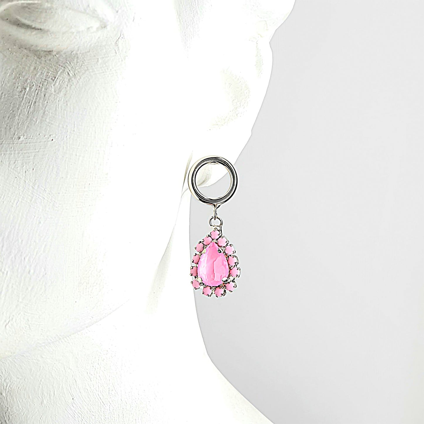 Aretes A-42-2-Rosa