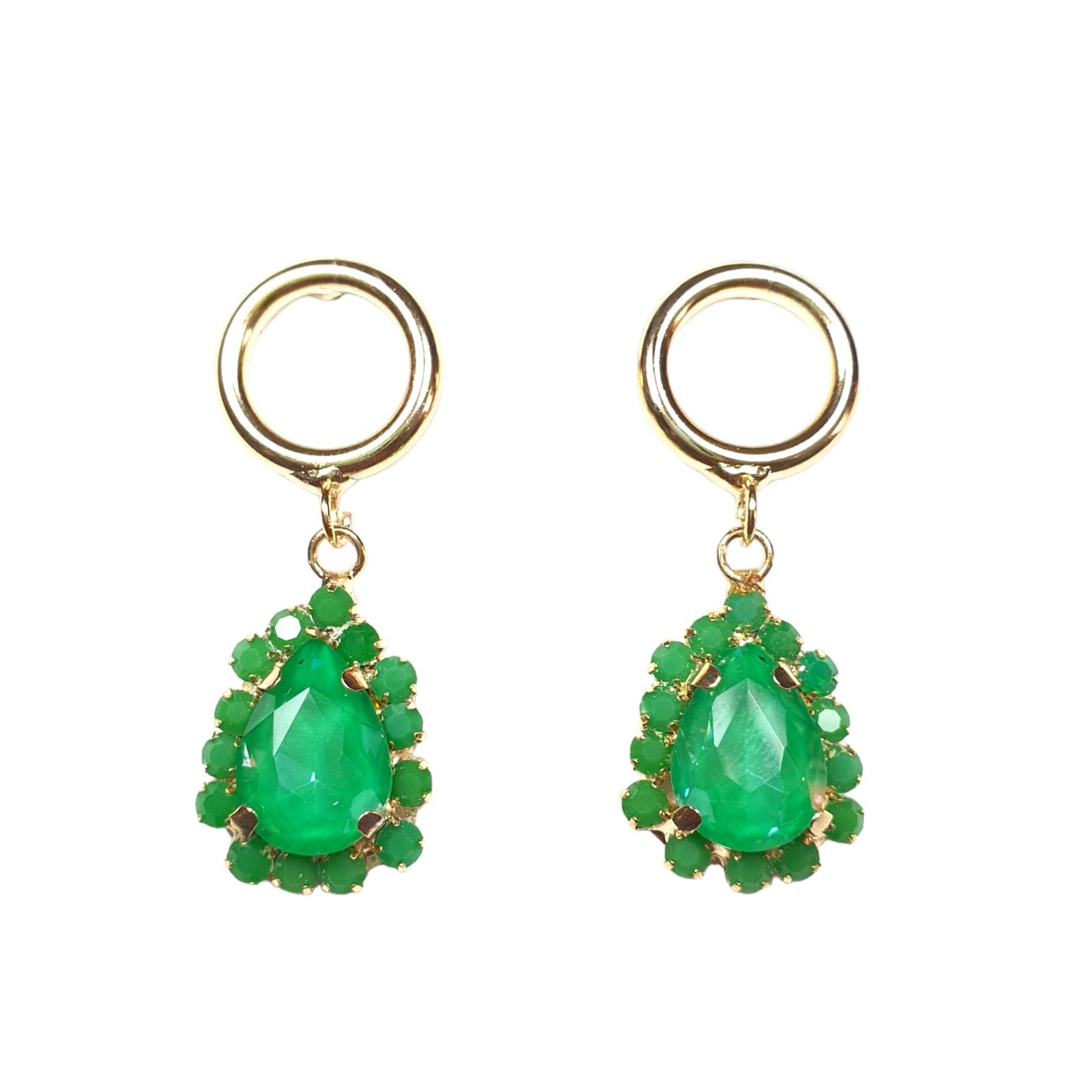 Aretes A-41-4-Verde